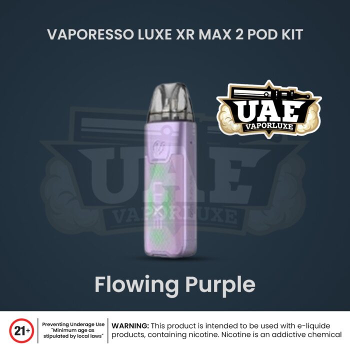 Vaporesso Luxe XR Max 2 Pod Kit In UAE Flowing purple