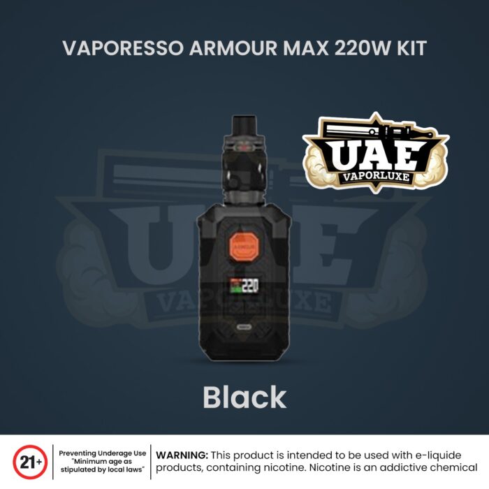 Vaporesso Armour MAX Pod Kit Black