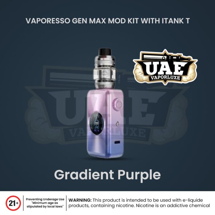 Vaporesso GEN MAX VAPE Kit in UAE Gradient Purple