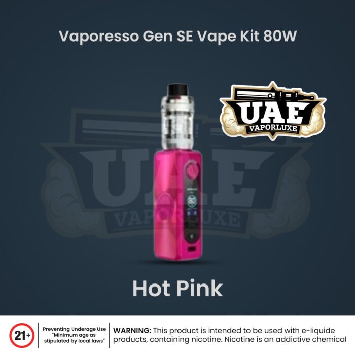 Vaporesso GEN SE Vape Kit in UAE Hot Pink