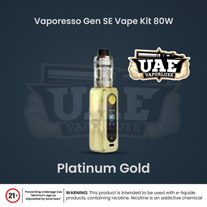 Vaporesso GEN SE Vape Kit in UAE Platinum Gold