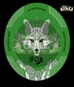 White Fox Nicotine Pouches Peppered mint