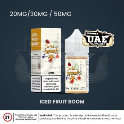 Tokyo Salt Nic E-Liquid 30ml Classic Series UAE iced fruit boom