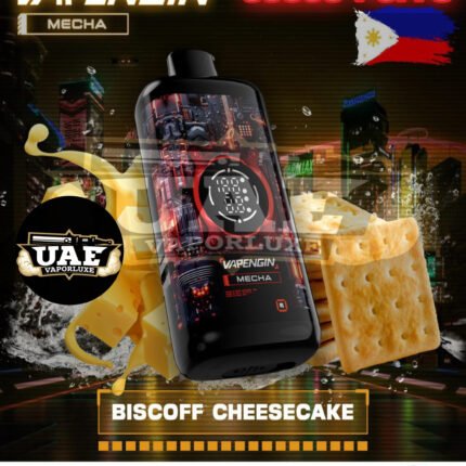 Vapengin Mecha 50k Puffs Disposable Vape - DISCOFF CHEESECAKE FLAVOR