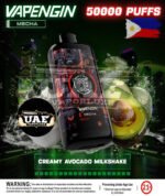 Vapengin Mecha 50k Puffs Disposable Vape - creamy avocado flavor