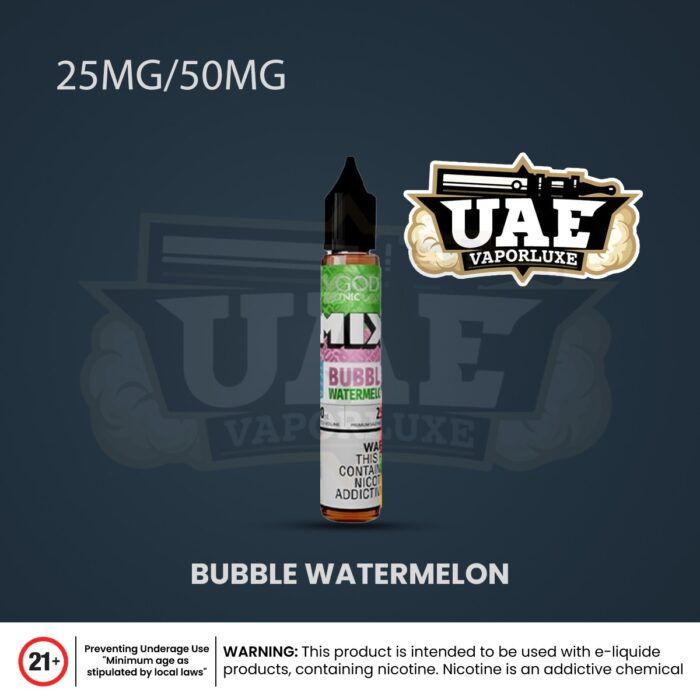 VGOD SaltNic Bubble Watermelon E-Liquid 25mg/50mg – Juicy Bubblegum Watermelon Vape Juice