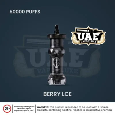 Mosmo Sultan 50k Puffs DTL E-hookah Berry Ice Dispoable Vape Kit In UAE