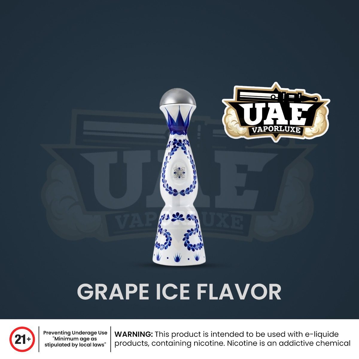 Humo Azul 15K Puffs Grape Ice Flavor in UAE, Dubai Humo Azul 15K Puffs Grape Ice Flavor in UAE, Dubai