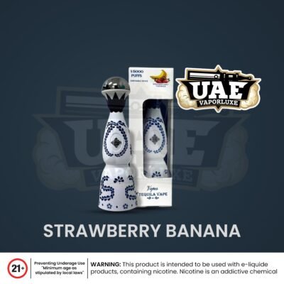 Tequila Vape15000 Puffs Disposable vape Strawberry Banana