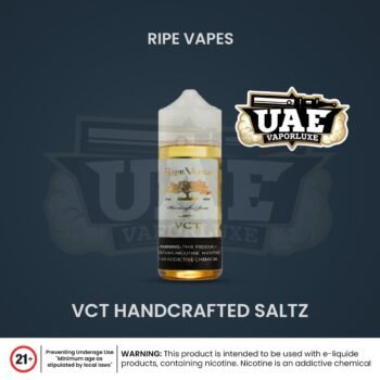 Ripe Vapes VCT Handcrafted Saltz 120ml Freebase e-liquid in UAE at uaevaporluxe