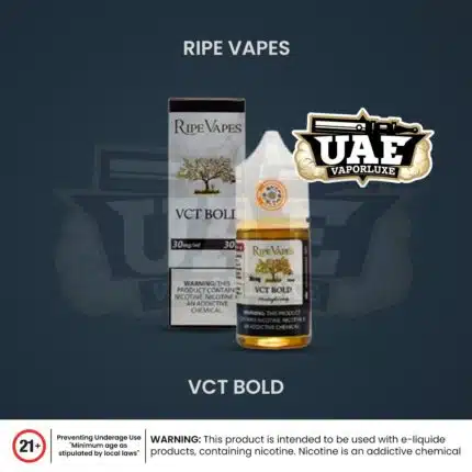 Ripe Vape VCT Bold 30ml Salt Nic Juice in UAE