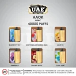 AAOK AK 40000 Puffs Disposable Vape in Dubai UAE