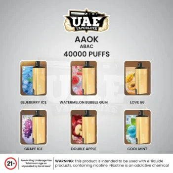 AAOK AK 40000 Puffs Disposable Vape in Dubai UAE