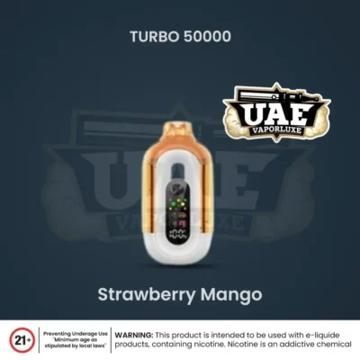 Bounce turbo 50k disposable vape Strawberry Mango