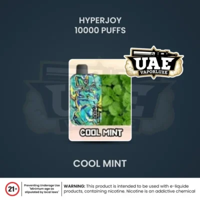 Hyperjoy Disposable 10000 Puffs Vape in Dubai cool mint