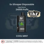 Silvaper 24000 Puffs Disposable Vape in Dubai cool Mint