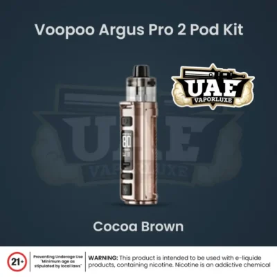 VOOPOO Argus Pro 2 Vape Kit 5ml in UAE Cocoa Brown