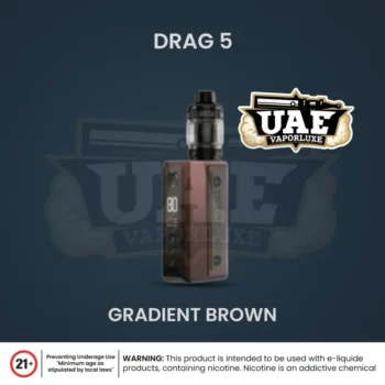 VOOPOO Drag 5 Vape Kit 177W in UAE Gradent Brown
