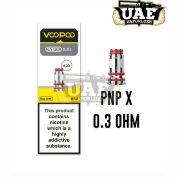Get genuine VOOPOO PnP X Coils 0.3ohm (5pcs) in the UAE