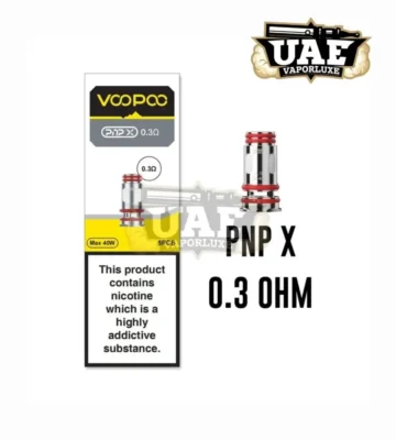 Get genuine VOOPOO PnP X Coils 0.3ohm (5pcs) in the UAE
