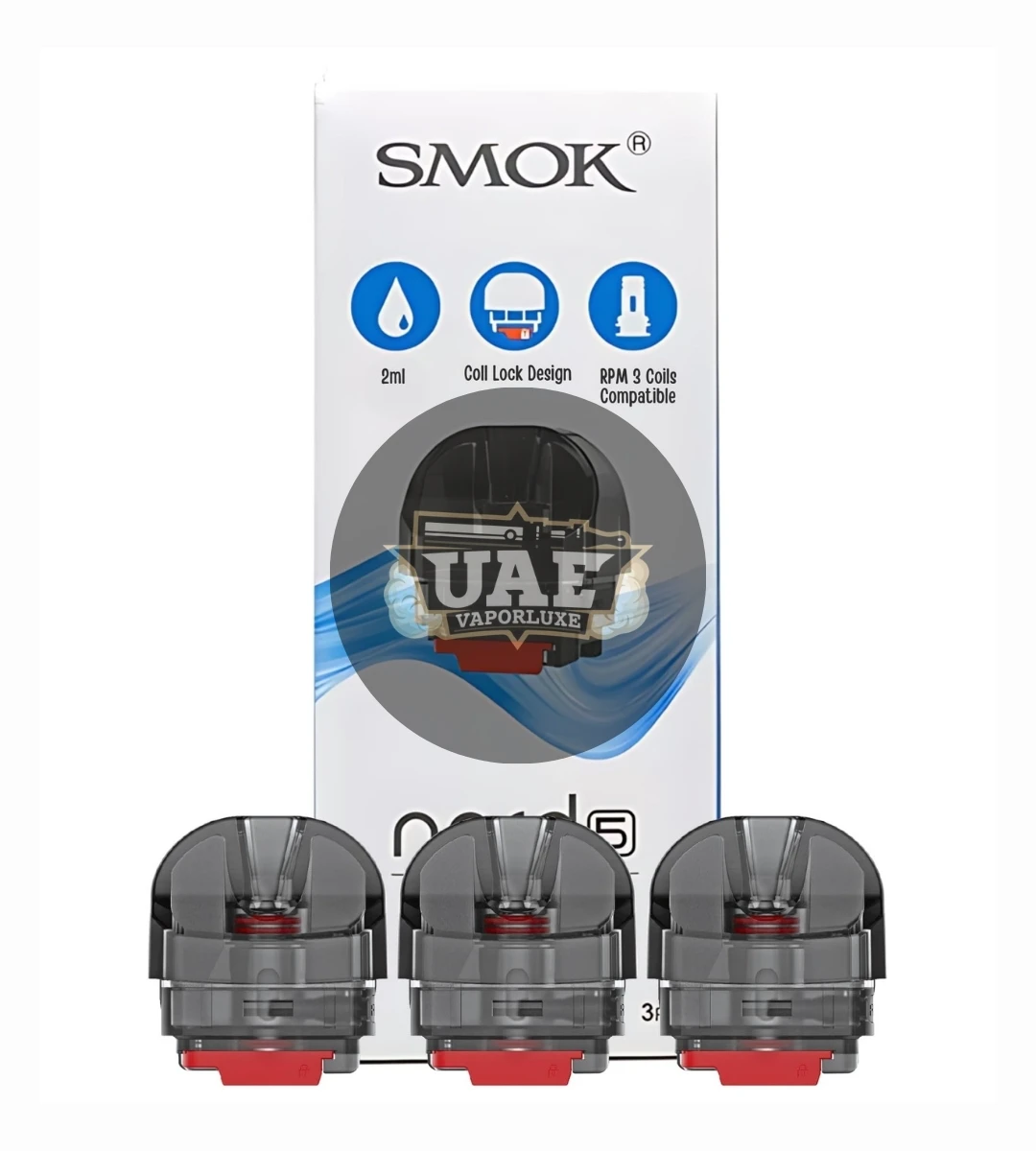 SMOK Nord 5 Empty Pods Cartridge SMOK Nord 5 Empty Pods Cartridge