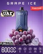 RELX Crush Pocket disposable vape with 6000 Puffs in UAE GRAPE ICE