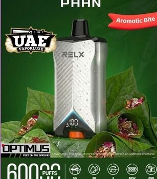 RELX Crush Pocket disposable vape with 6000 Puffs in UAE PARN