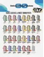 Vozol Gear Ice & Sweet 50000 Puffs Disposable Vape in UAE