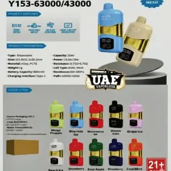 AAOK A153 63000 Puffs Disposable Vape