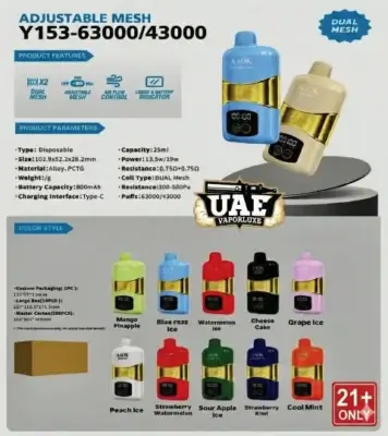 AAOK A153 63000 Puffs Disposable Vape