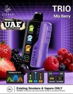 Elfbar Trio 40K Puffs Mixed Berry Flavor