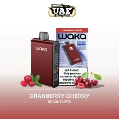 Waka Blade 20MG 50000 Puffs Disposable Vape cranberry in Dubai