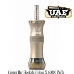 Al Fakher E Hose X 60000 Puffs Crown Bar Hookah Disposable Vape at UAE Vapor Luxe