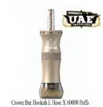 Al Fakher E Hose X 60000 Puffs Crown Bar Hookah Disposable Vape at UAE Vapor Luxe