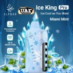 Elf Bar Ice King Pro 40000 Puffs Miami Mint Disposable vape