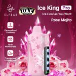 Elf Bar Ice King Pro 40,000 puffs Rose Mojito Disposable Vape