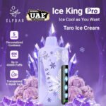 Elf Bar Ice King Pro 40000 Puffs Taro Ice Disposable vape