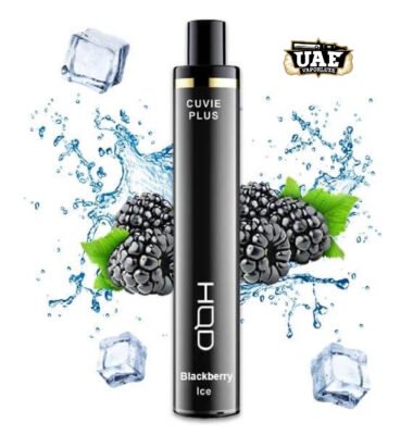 HQD Cuvie Plus Disposable Vape Device Blackberry Ice