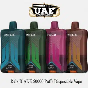 Relx BlADE 50000 Puffs Disposable Vape at UAE Vapor Luxe