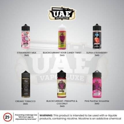 Dr Vapes Pink Panther Series 120ml 3mg E-liquid In UAE