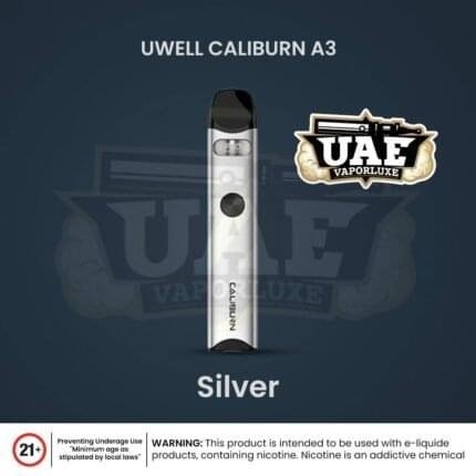 Uwell Caliburn A3 Pod System Silver
