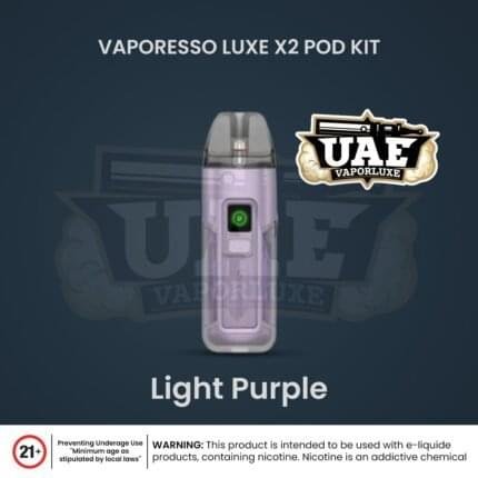 Vaporesso Luxe X2 Pod Vape Kit Light Purple